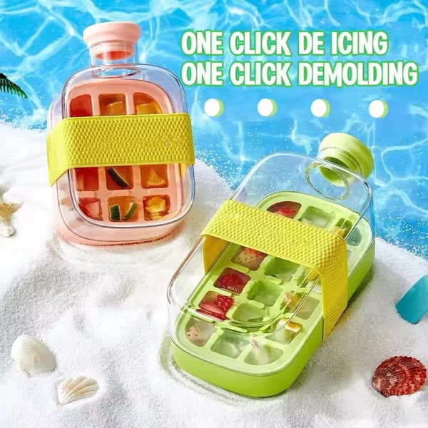 IcePop Bottle | Portable Zero-Contact Instant Ice Maker