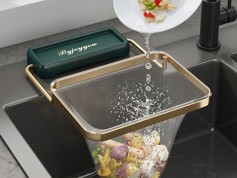 Byjoyyou Luxé — Folding Sink Organizer & Filter Holder