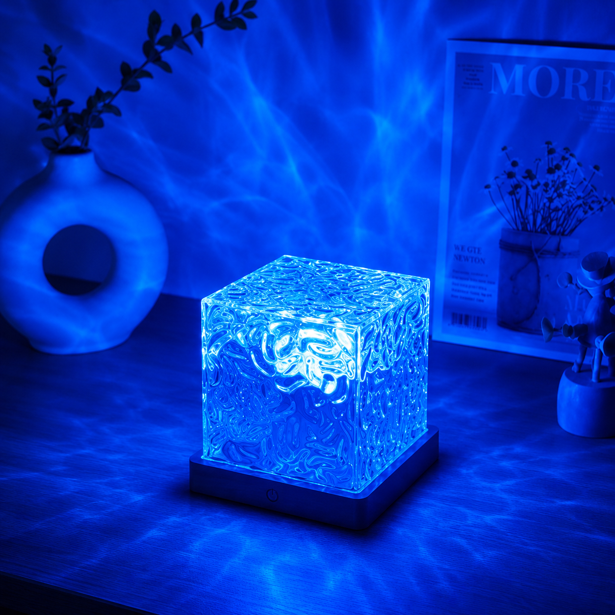 Elysian Ripple Lamp — before